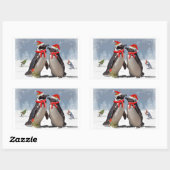 Magellanic Weihnachtssticker Rechteckiger Aufkleber (Blatt)