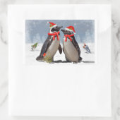 Magellanic Weihnachtssticker Rechteckiger Aufkleber (Tasche)
