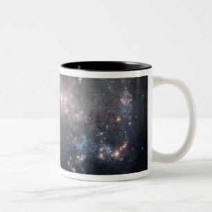 Magellanic zwergartige unregelmäßige Galaxie NGC Zweifarbige Tasse
