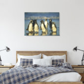 Magellanische Pinguine, Spheniskus Leinwanddruck (Insitu (Schlafzimmer))