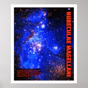 Magellanische Wolken Poster