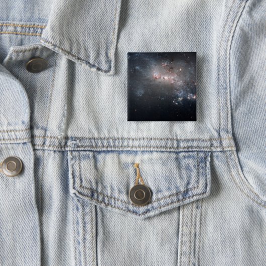 Magellanischer Zwerg, unregelmäßige Galaxie NGC 44 Button (Beispiel)