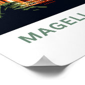 Magellans Cross Cebu Travel Print Poster (Ecke)