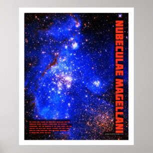 Magellansche Wolken Poster