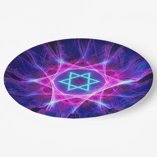 Magen Bet Pappteller (Schrägansicht)