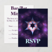 Magen Dalet RSVP Karte (Vorne/Hinten)