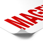 Magen David Adom Light Poster (Ecke)