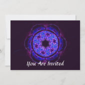 Magen David Alef Einladung (Vorderseite)