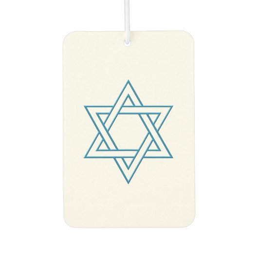 Magen David Autolufterfrischer (Vorderseite)