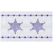 Magen David ~ Bell und Granatapfel Tischdecke (Vorderseite (Horizontal))