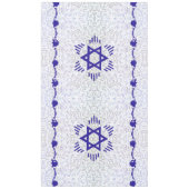 Magen David ~ Bell und Pomegranat Tischdecke (Vorderseite)