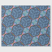 Magen David geometrisch Geschenkpapier (Flach)