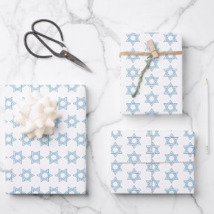 Magen David Geschenkpapier Set
