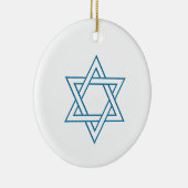 Magen David Keramik Ornament (Rechts)