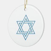 Magen David Keramik Ornament (Links)