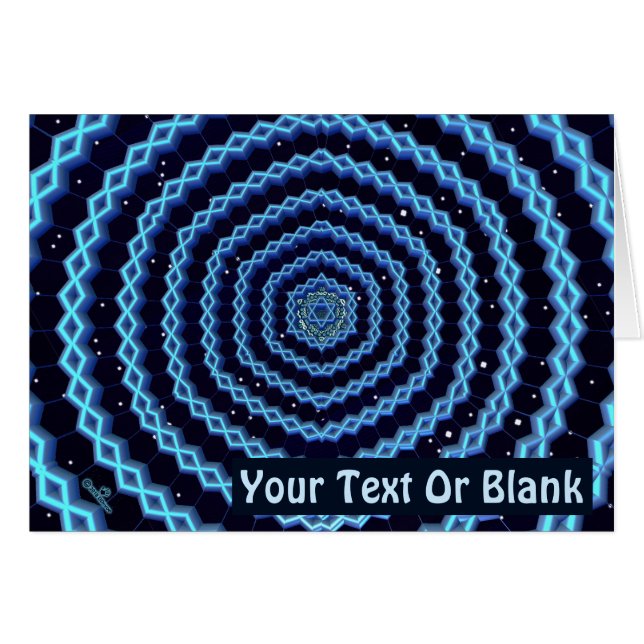 Magen David und Diamonds (Vorderseite (Horizontal))