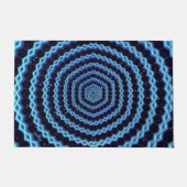 Magen David und Diamonds Fußmatte (Vorderseite)