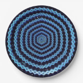 Magen David und Diamonds Pappteller (Vorderseite)