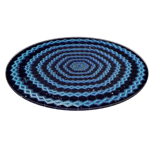 Magen David und Diamonds Schneidebrett (Ecke)