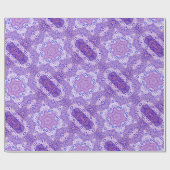 Magen- David und Weide-Blatt Geschenkpapier (Flach)