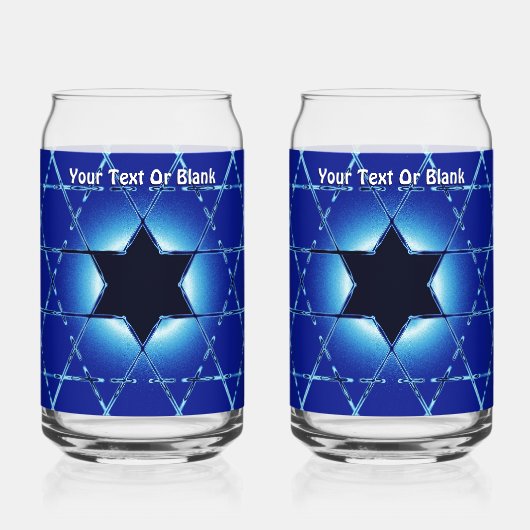 Magen Gimel Dosenglas (Vorderseite)