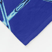 Magen Gimel Fleecedecke (Ecke)