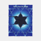 Magen Gimel Fleecedecke (Vorderseite)