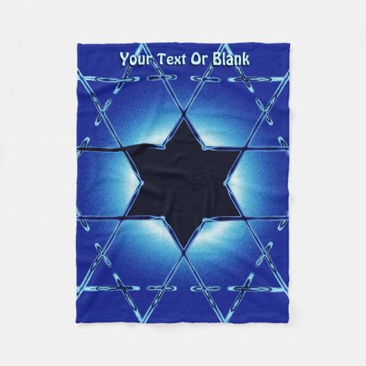 Magen Gimel Fleecedecke (Vorderseite)