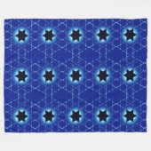 Magen Gimel Fleecedecke (Vorderseite (Horizontal))
