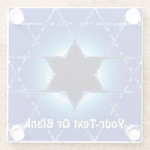 Magen Gimel Glasuntersetzer (Rückseite)