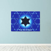 Magen Gimel Leinwanddruck (Insitu (Holzboden))