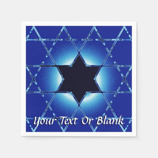 Magen Gimel Serviette (Vorderseite)