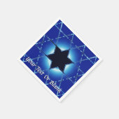 Magen Gimel Serviette (Ecke)