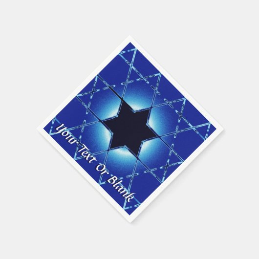 Magen Gimel Serviette (Ecke)