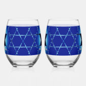 Magen Gimel Weinglas Ohne Stiel (Links)