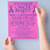 Magen-Krebs-Nutzen-Flyer Flyer (Hand)