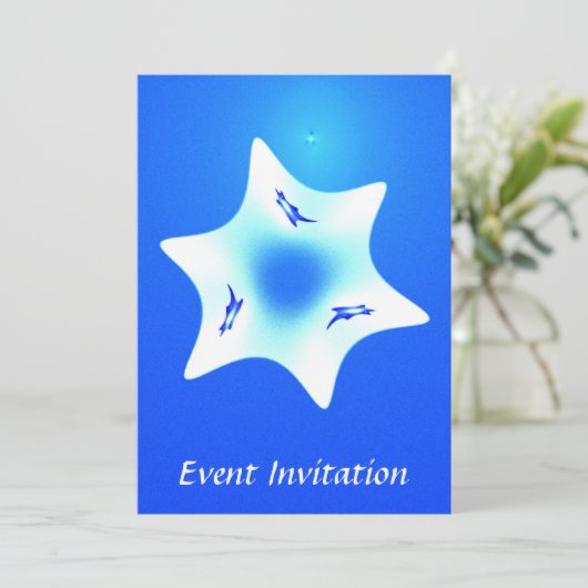 Magen Lavan Einladung (Stehend Vorderseite)