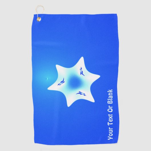 Magen Lavan Golfhandtuch (Vorderseite)