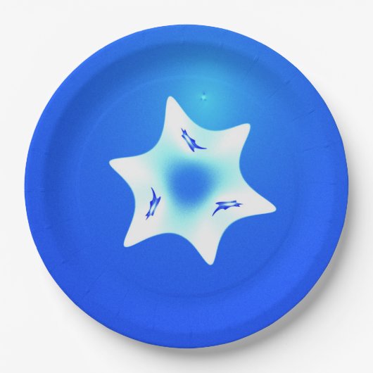 Magen Lavan Pappteller (Vorderseite)