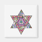 Magen Star of David Magnet (Vorne)