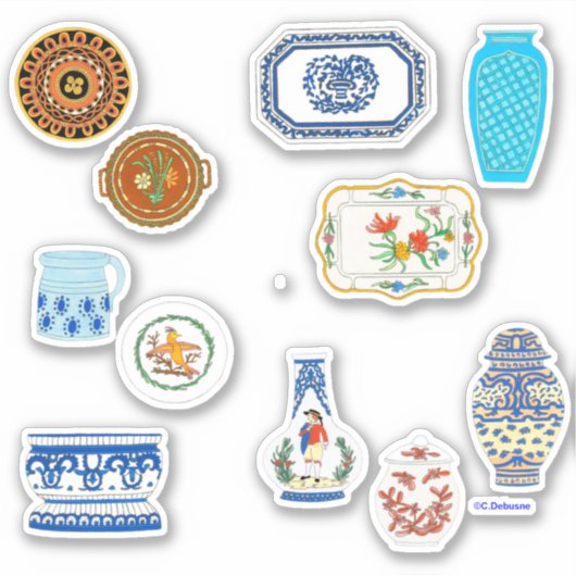 Mägen und Fauna Aufkleber (Vorderseite)