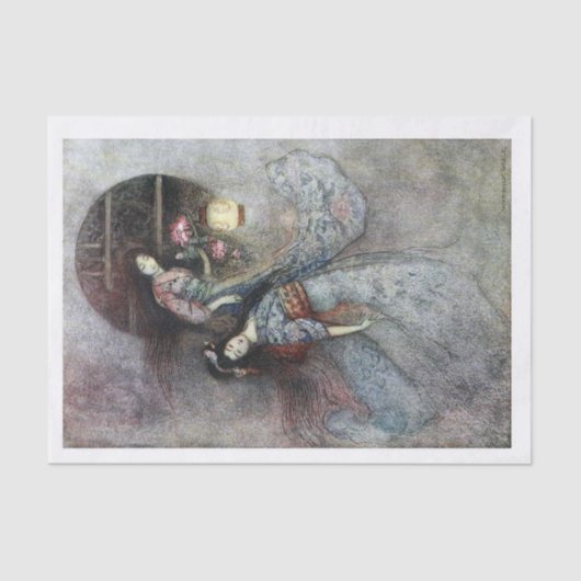 Magenlatte Seidenpapier (Vorderseite)