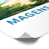 Magens Bay Beach Jungfrau Islands Reisen Print Poster (Ecke)