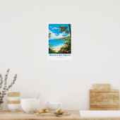 Magens Bay Beach Jungfrau Islands Reisen Print Poster (Küche)