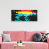 Magen's Bay Beach | Karibik Art Leinwanddruck (Insitu (Wohnzimmer))