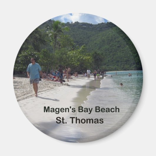 Magen's Bay Beach, St. Thomas Magnet (Vorne)