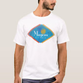 Magens Bay Mid Century Retro USVI St. Thomas T-Shirt (Vorderseite)