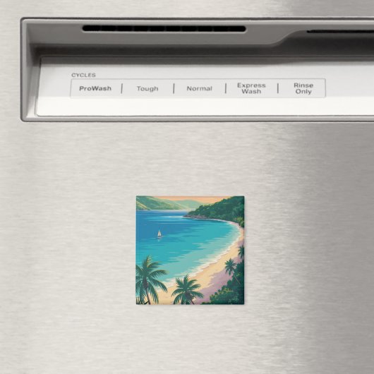 Magen's Bay, St. Thomas Magnet (In Situ (Geschirrspüler))