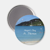 Magen's Bay, St. Thomas Magnet (Vorderseite/Rückseite)