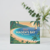 Magen's Bay, St. Thomas Postkarte (Stehend Vorderseite)